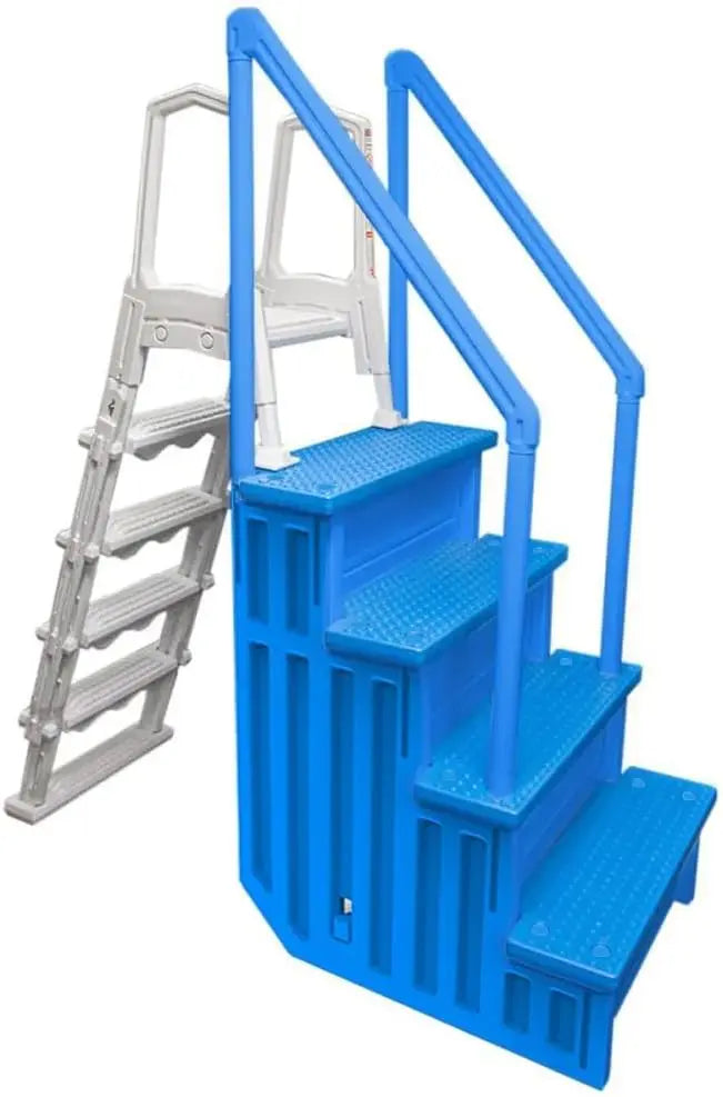 Anti-Slip In-Pool Steps Ladder - Above Ground Pools