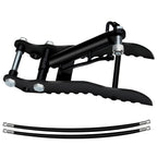 Mini Excavator Hydraulic Thumb Clip with 2 Hydraulic Cylinder for Small Digger up to 2 tons