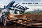 72' Skid Steer Grapple Attachment, 45' Claw Opening