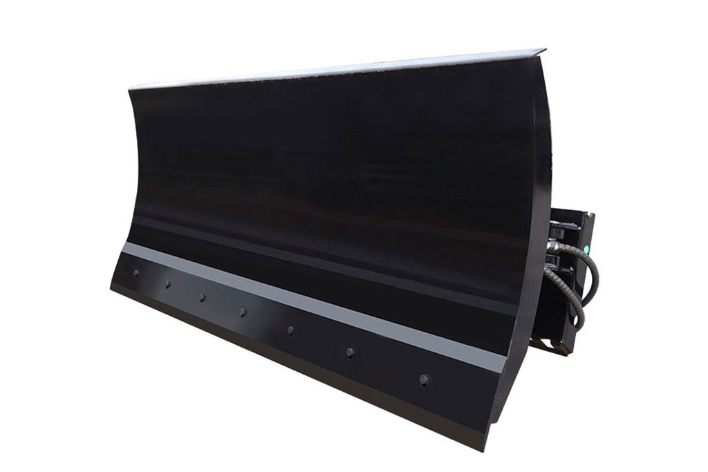 70' Skid Steer Bulldozer Blade / Snow Plow Pusher 30° Left & Right Snow Plow Pusher Attachment