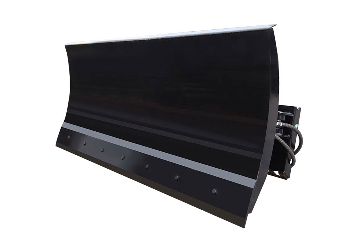 70' Skid Steer Bulldozer Blade / Snow Plow Pusher 30° Left & Right Snow Plow Pusher Attachment