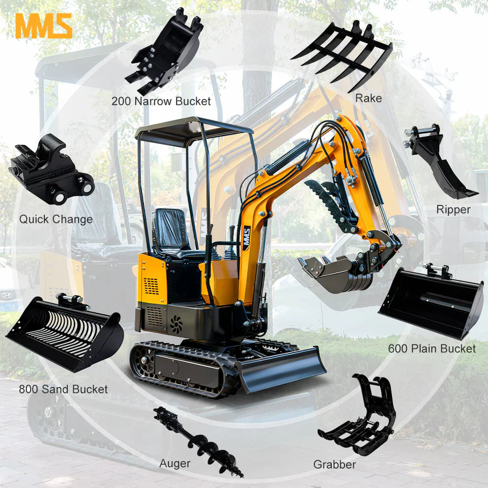 Mini Excavator with Hydraulic Thumb