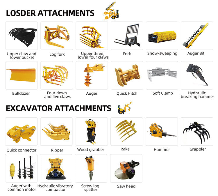 7.8 ton Excavator Loader 4x4 Backhoe Loader Multi-Purpose 4WD All-Terrain Diesel Agricultural Tractor Construction Machinery