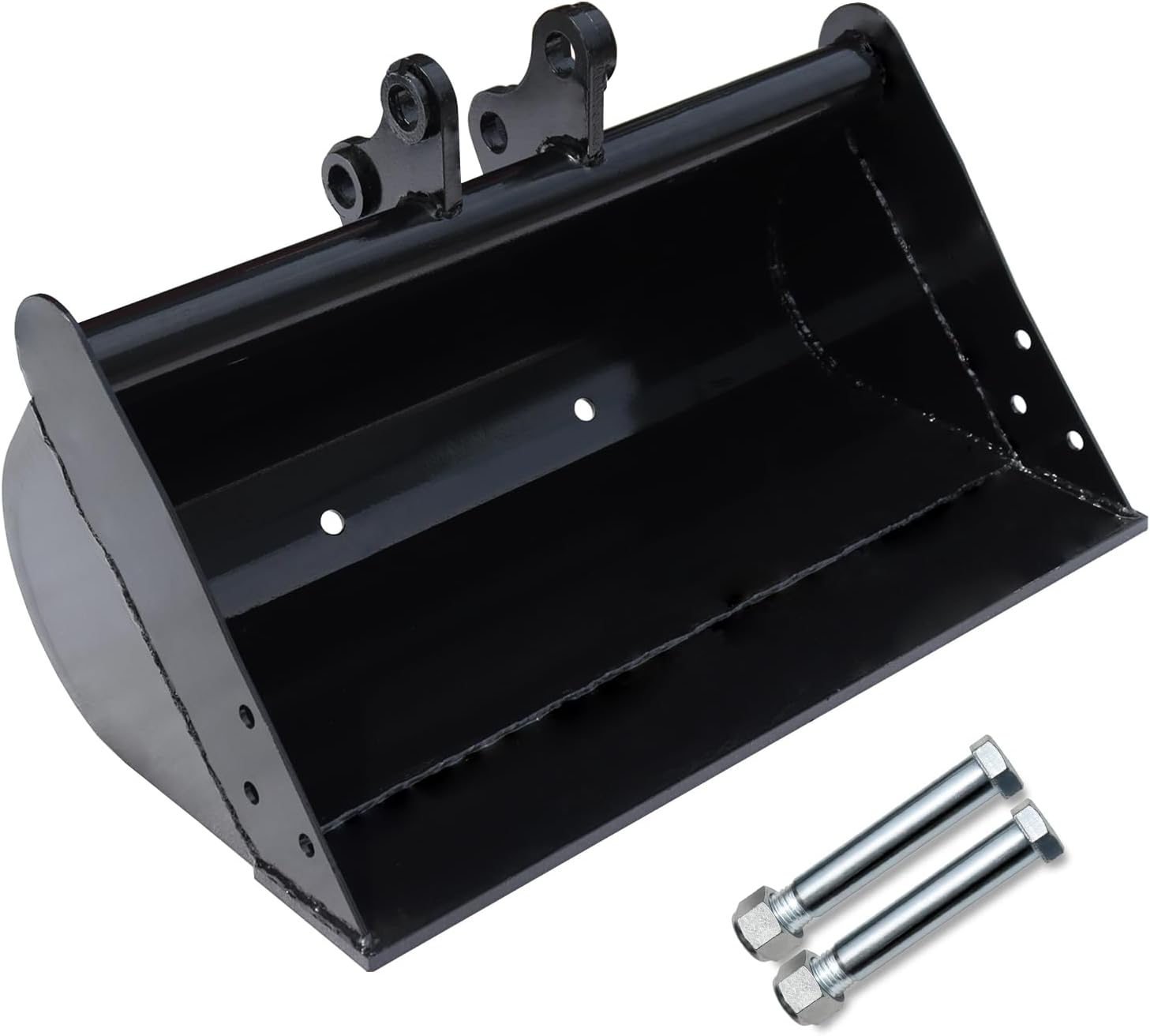 Flat Bucket 500/600/800/1000mm Toothless Excavator Buckets Attachment for Mini Excavator Digger