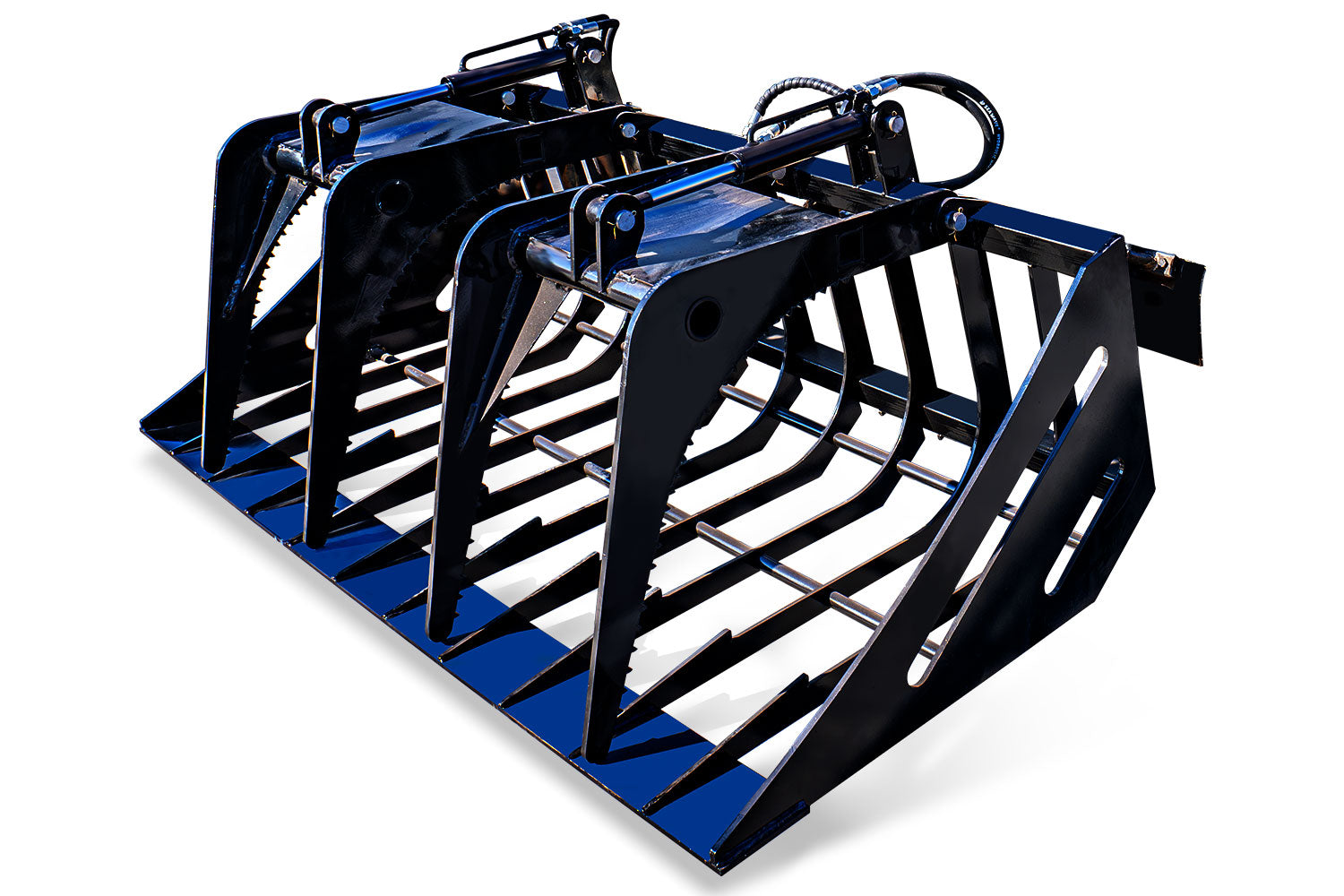 72'' Hollow Wood Grapple Attachment for Skid Steer Loader