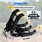 Excavator Grabber attachment for Garden Forestry Orchard Machinery