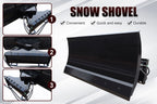 70' Skid Steer Bulldozer Blade / Snow Plow Pusher 30° Left & Right Snow Plow Pusher Attachment