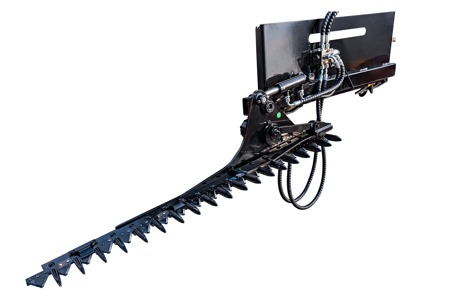 59' Hedge Lawn Mower String Trimmer Attachment for Skid Steer, Grass Cutting Machine