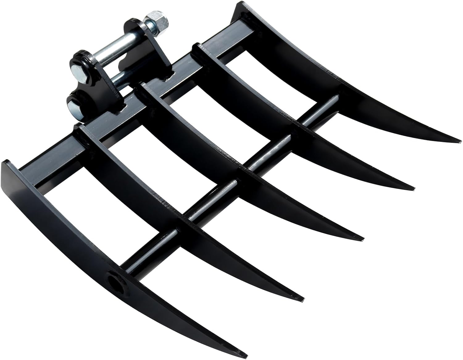 Rake Metal Wide Backhoe Rake Attachment for Mini Excavator Digger