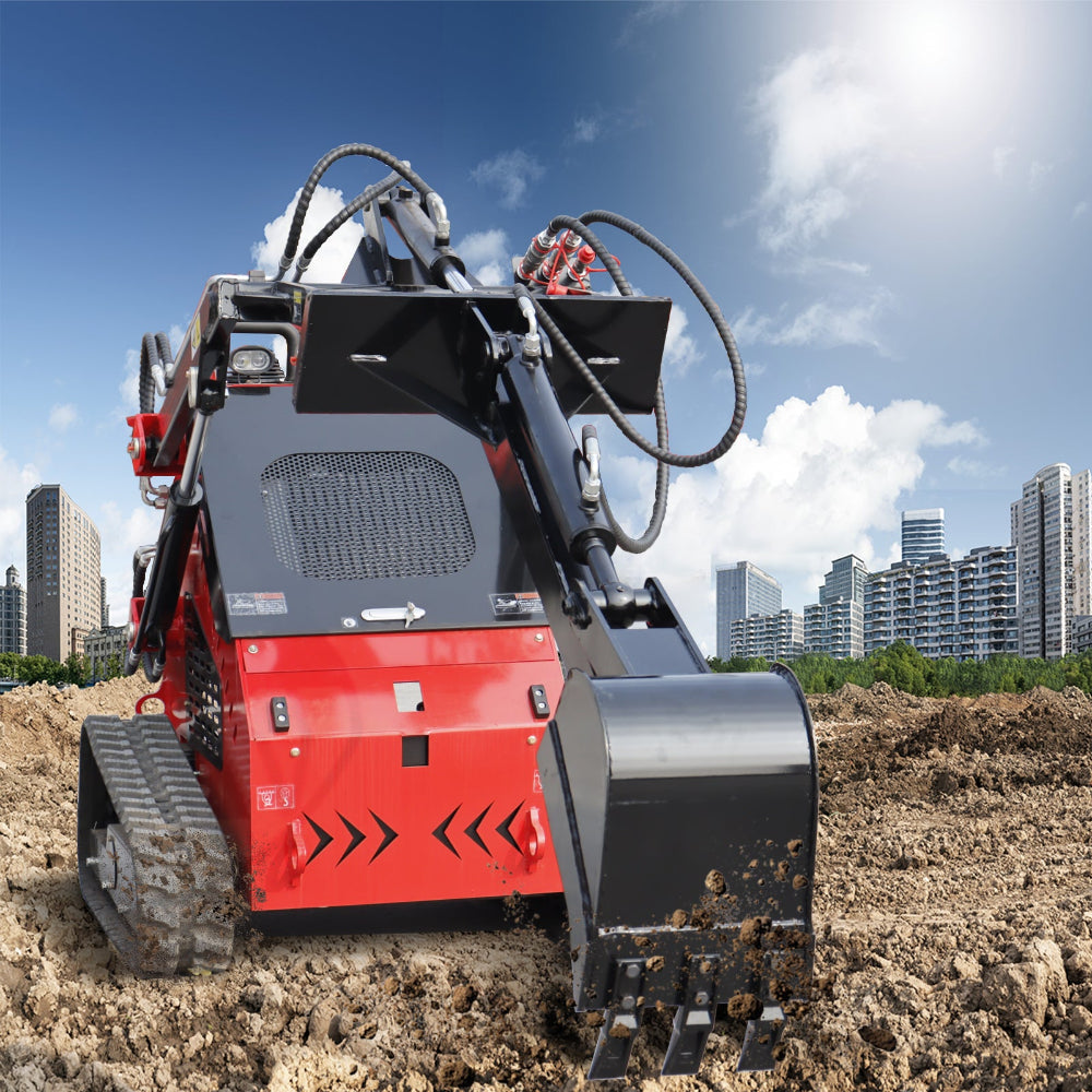 Backhoe Fronthoe Attachment For Skid Steer Loaders