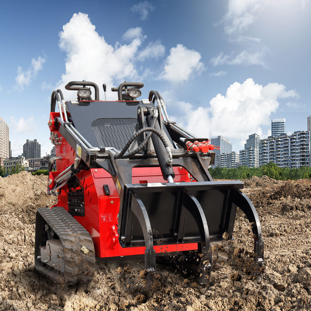 Ripper Attachment Skid steer Loader,3 Tine Ripper Soil Tille