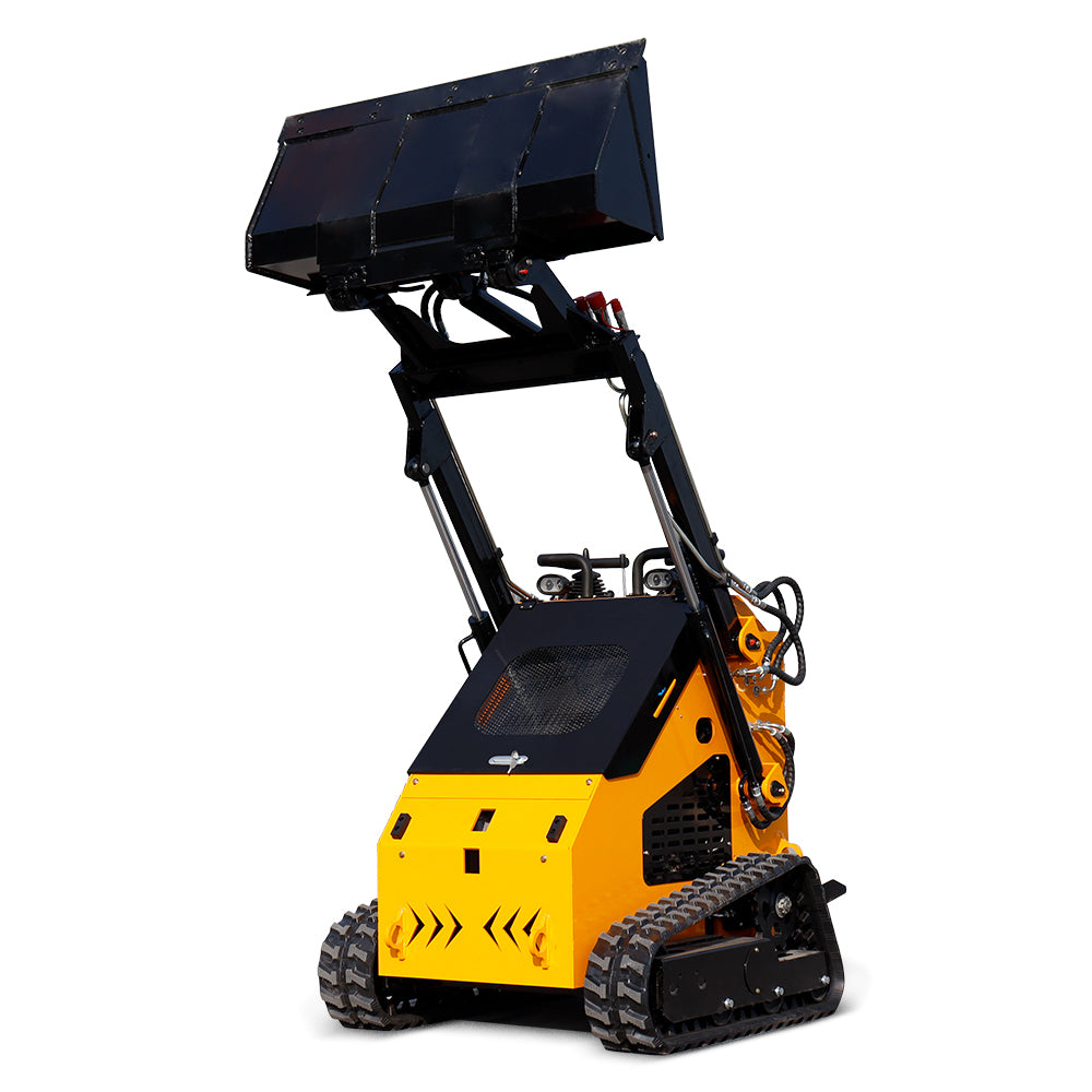 23 HP, 890 Kg Mini Track Skid Steer Loader
