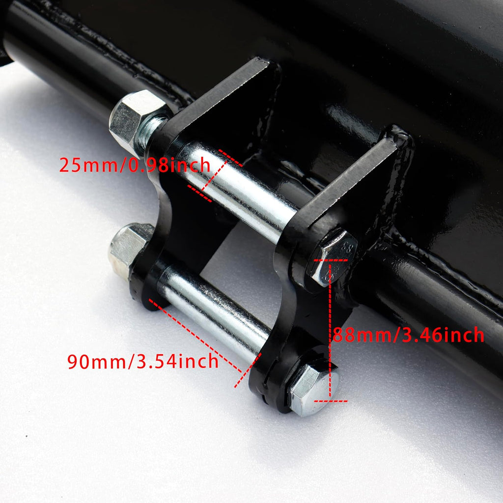 Flat Bucket 500/600/800/1000mm Toothless Excavator Buckets Attachment for Mini Excavator Digger