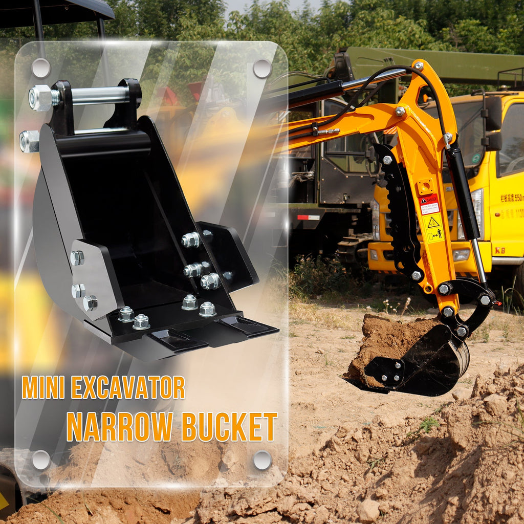 200mm Mini Excavator Bucket Attachment