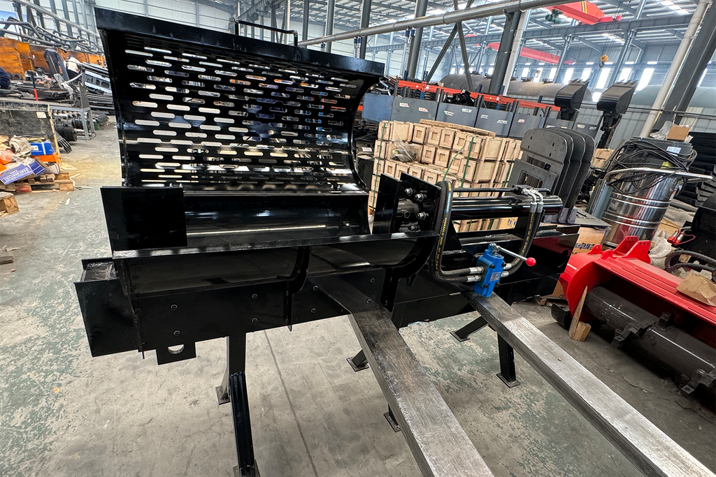 Hydraulic Firewood Wood Processor Log Splitter Attachment for Skid Steer Loader