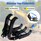 Excavator Grabber attachment for Garden Forestry Orchard Machinery