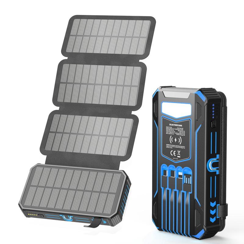 48000mAh & 25000mAh Solar Charger Power