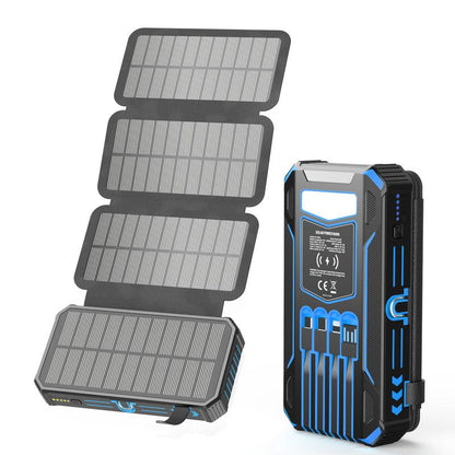 48000mAh & 25000mAh Solar Charger Power