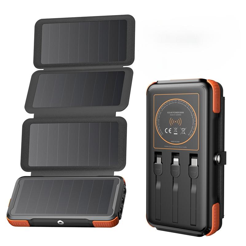 48000mAh & 25000mAh Solar Charger Power
