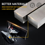 Hydraulic Skid Steer Snow Plow, 30° Left & Right for Skid Steer Loader