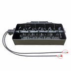 Rotary Tiller Attachment with Hoses for Skid Steer Loader