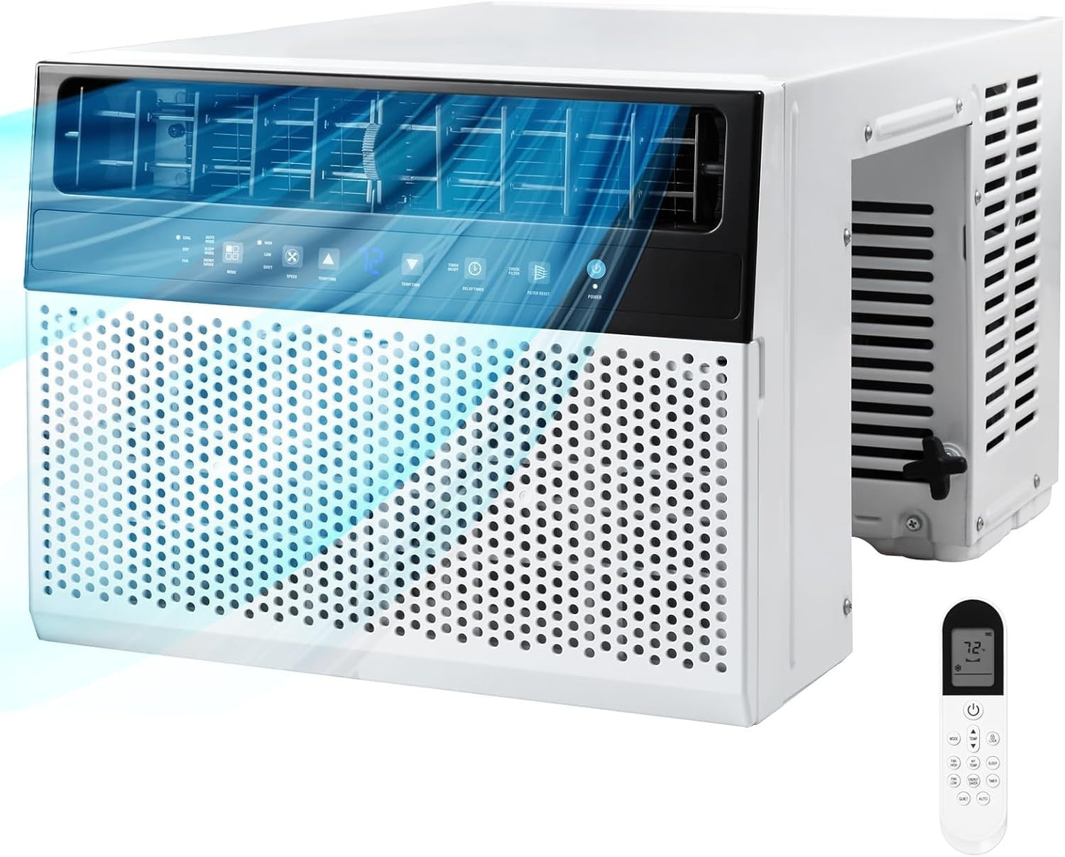 U-Shaped Window Air Conditioner, 10,000BTU AC Units Cools up to 550 SFt 120V