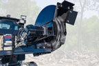 20 Blades Grinder，±45° Skid Steer Loader Stump Grinder Attachment