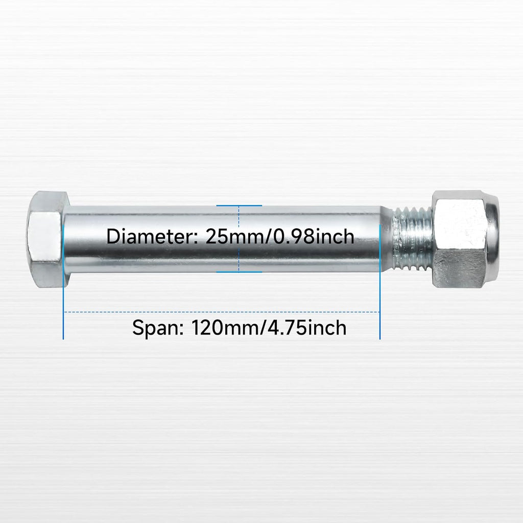 Mini Excavator Bucket Pins 0.98in/25mm