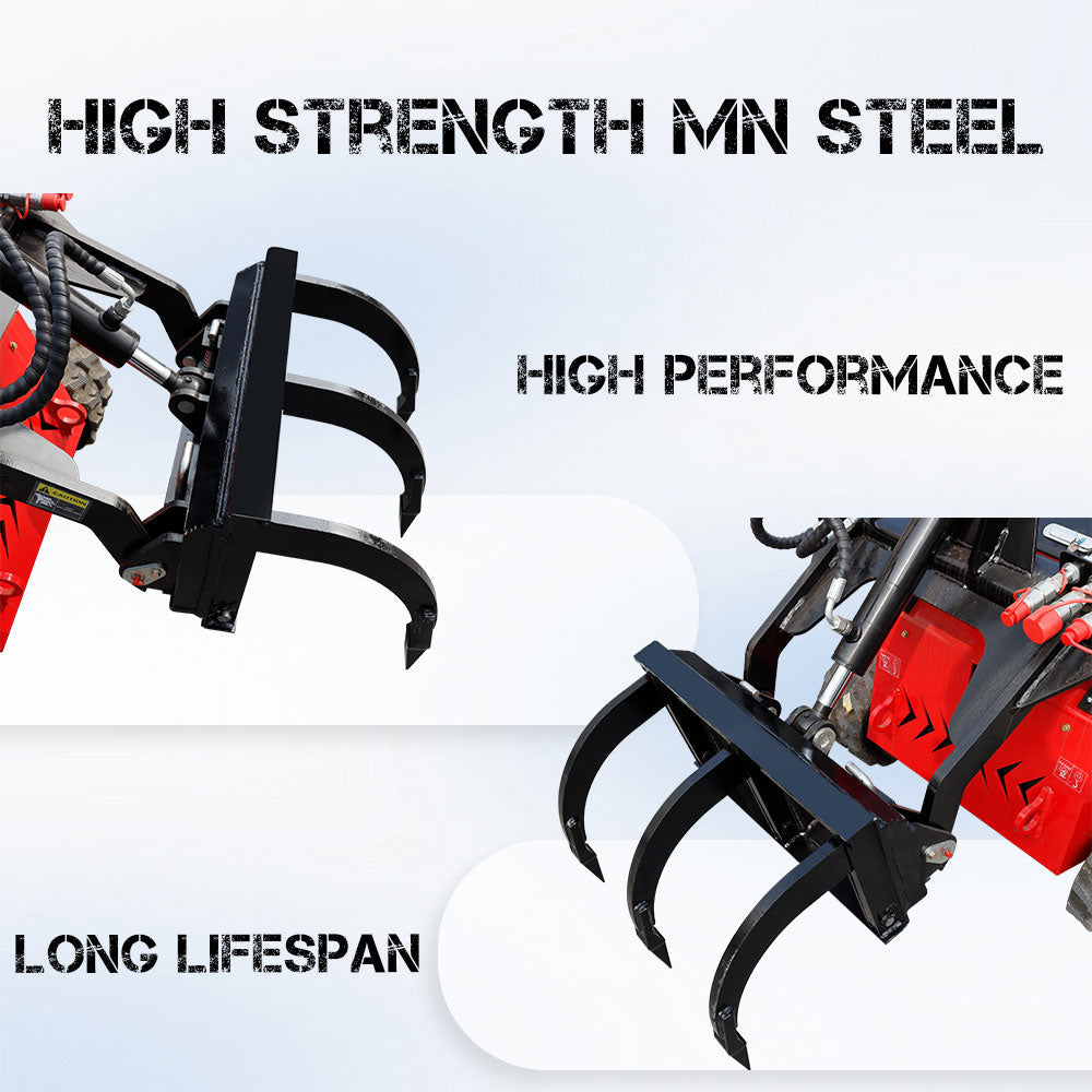 Ripper Attachment Skid steer Loader,3 Tine Ripper Soil Tille