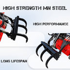 Ripper Attachment Skid steer Loader,3 Tine Ripper Soil Tille