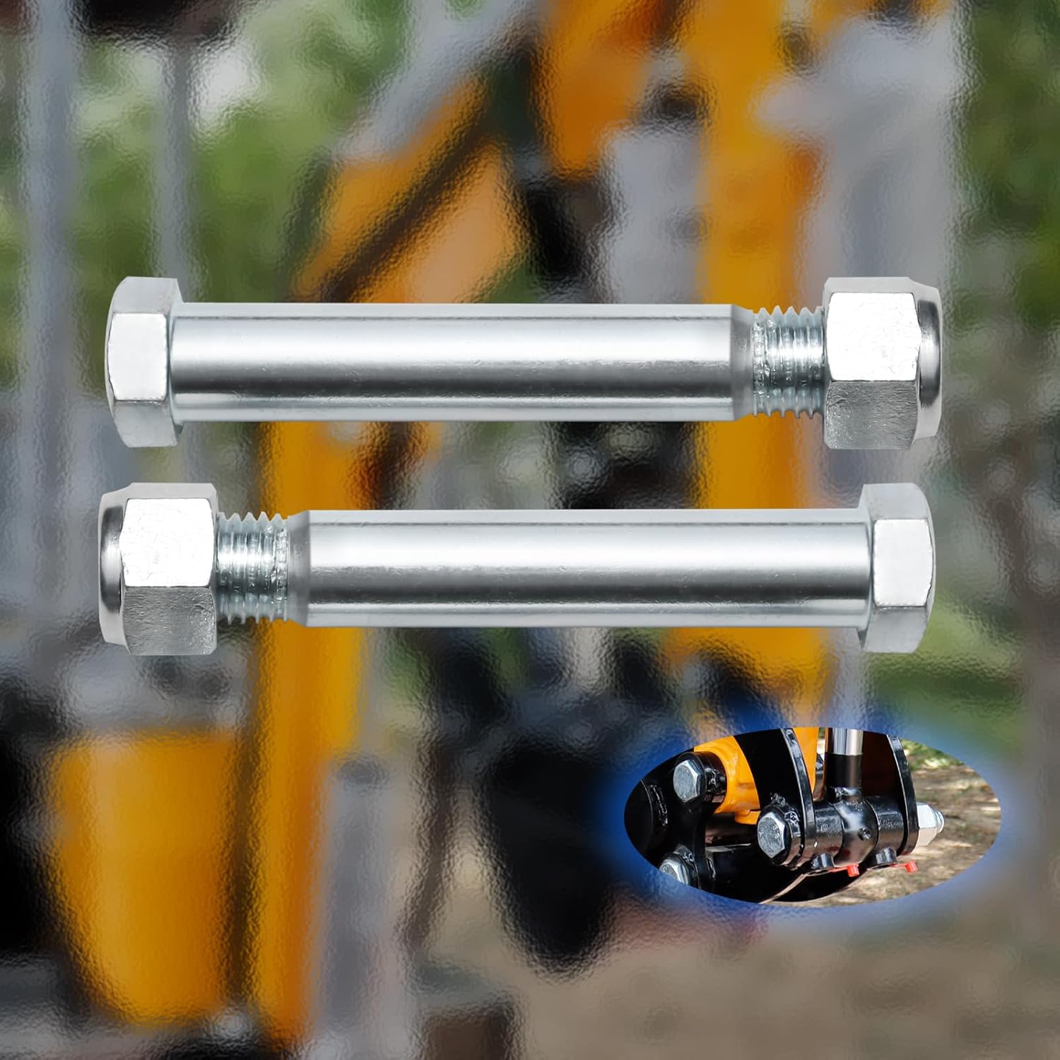 Mini Excavator Bucket Pins 0.98in/25mm