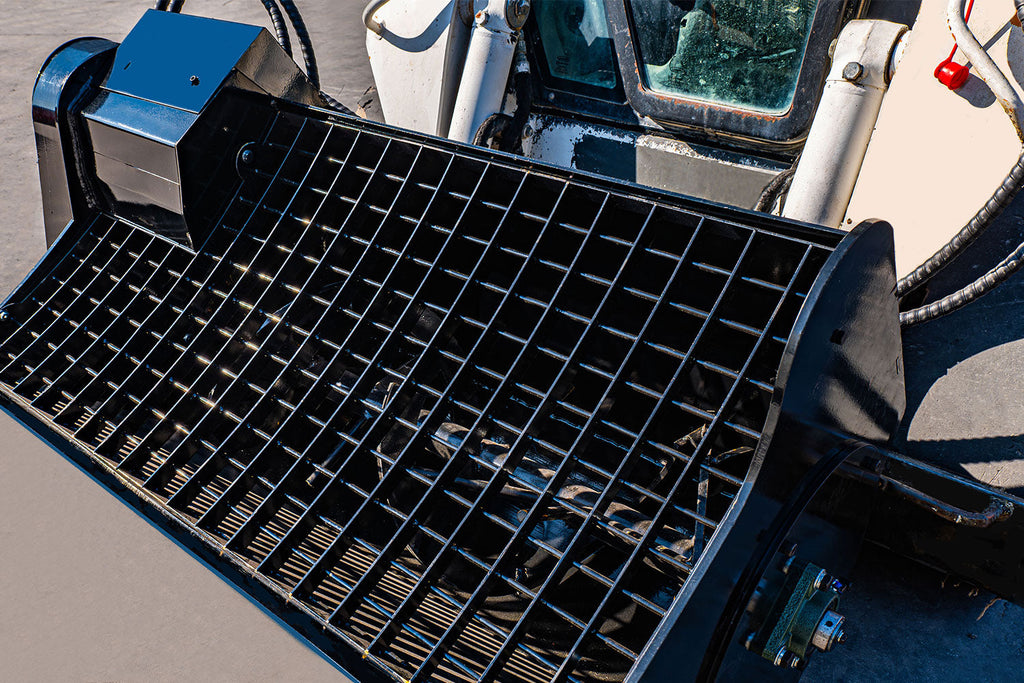 48' Concrete Mixing Bucket Skid Steer Attachment For Skid Steer Loader