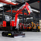 Flat Bucket 500/600/800/1000mm Toothless Excavator Buckets Attachment for Mini Excavator Digger