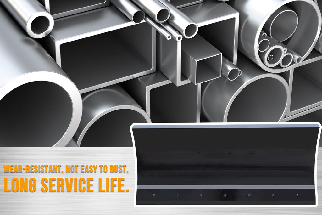 70' Skid Steer Bulldozer Blade / Snow Plow Pusher 30° Left & Right Snow Plow Pusher Attachment