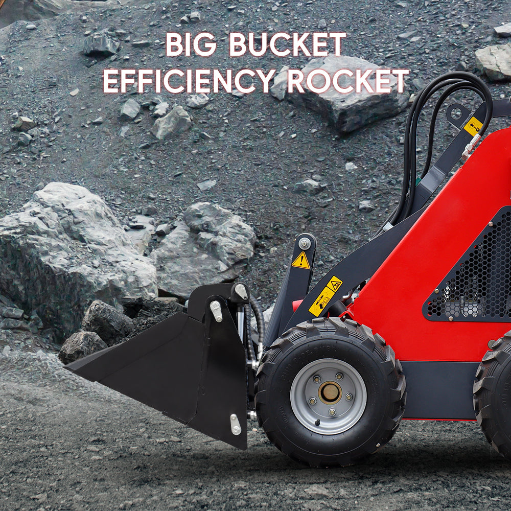 4-in-1 Skid Steer Loader Bucket Attachment