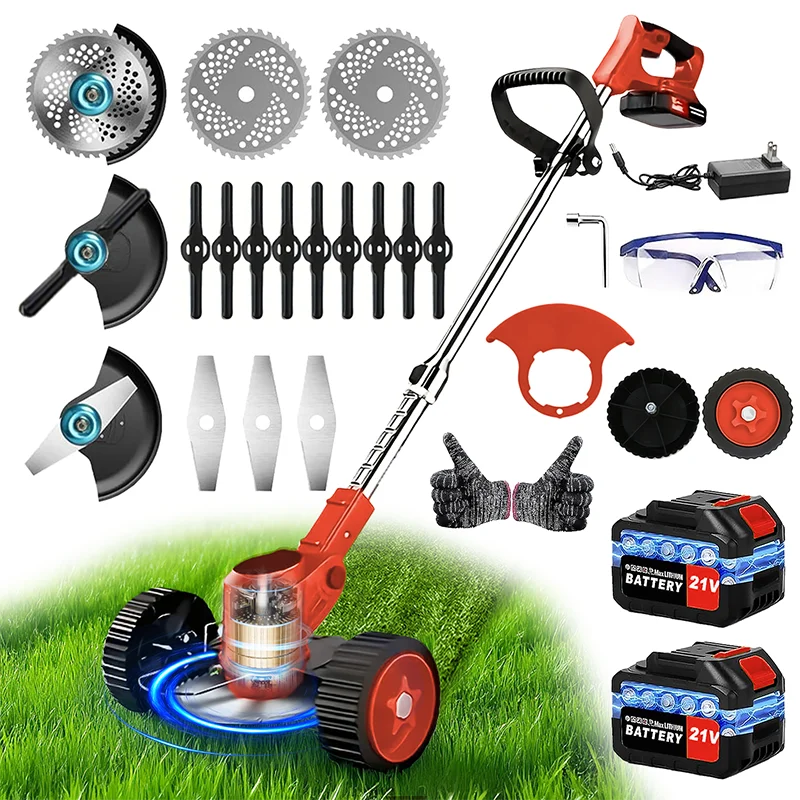 gardening tools cordless lawn mowers riding weed trimmer weed eater suitable for courtyards and gardens