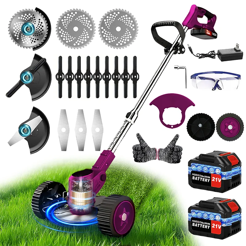 gardening tools cordless lawn mowers riding weed trimmer weed eater suitable for courtyards and gardens