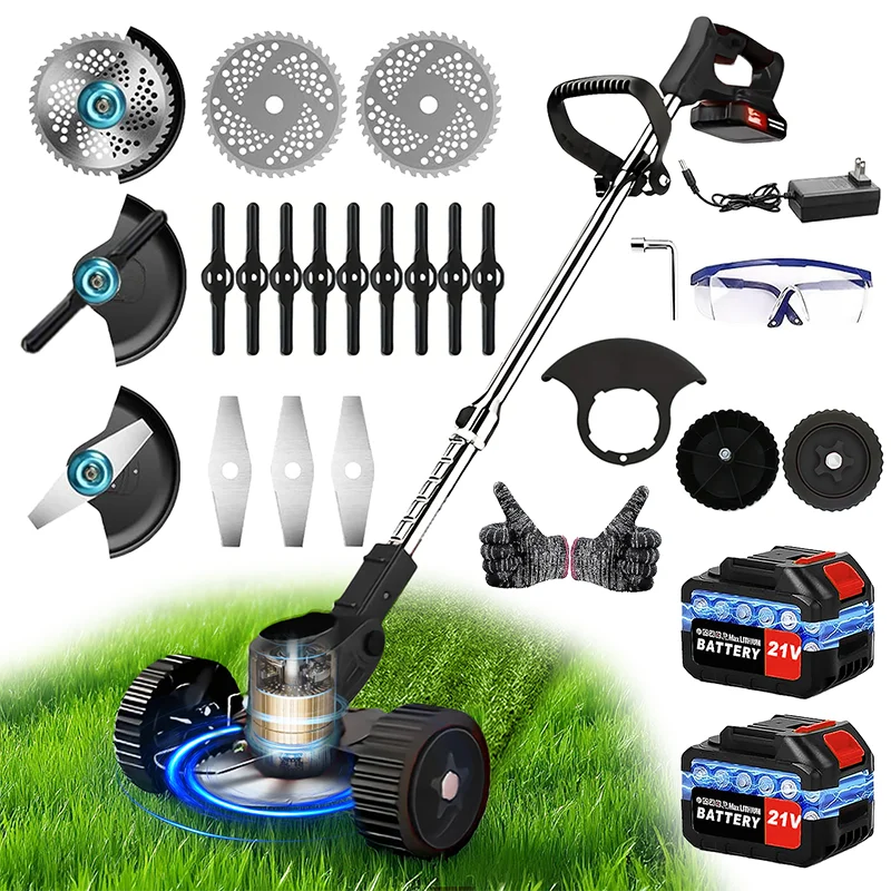 gardening tools cordless lawn mowers riding weed trimmer weed eater suitable for courtyards and gardens