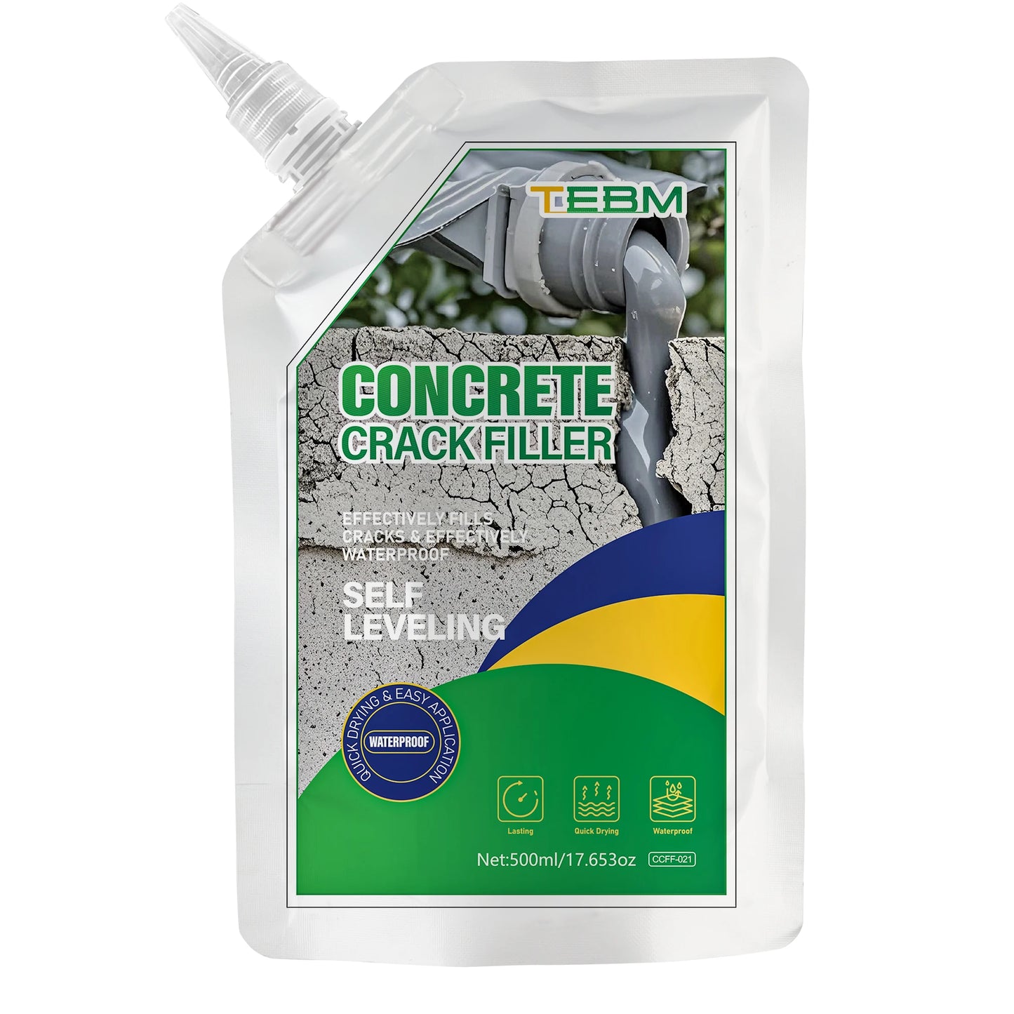 Concrete Crack Filler Self-Leveling - Driveway Repair