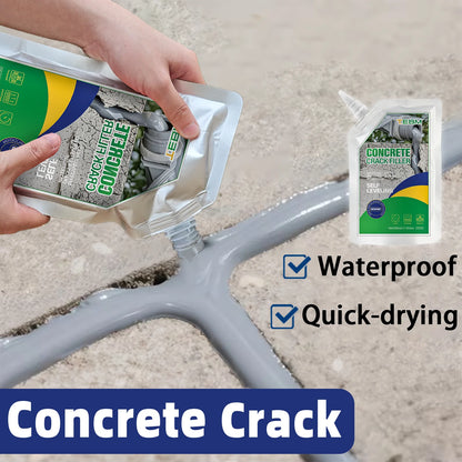 Concrete Crack Filler Self-Leveling - Driveway Repair