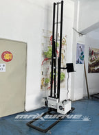 4 Meter Inkjet Wall Printer Wall Pen 3D UV Vertical Printing Machine 5/7 Color for Wall cement wood Metal Bricks Paper 2.5*6m