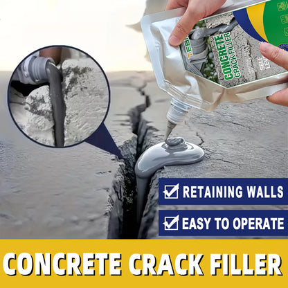 Concrete Crack Filler Self-Leveling - Driveway Repair