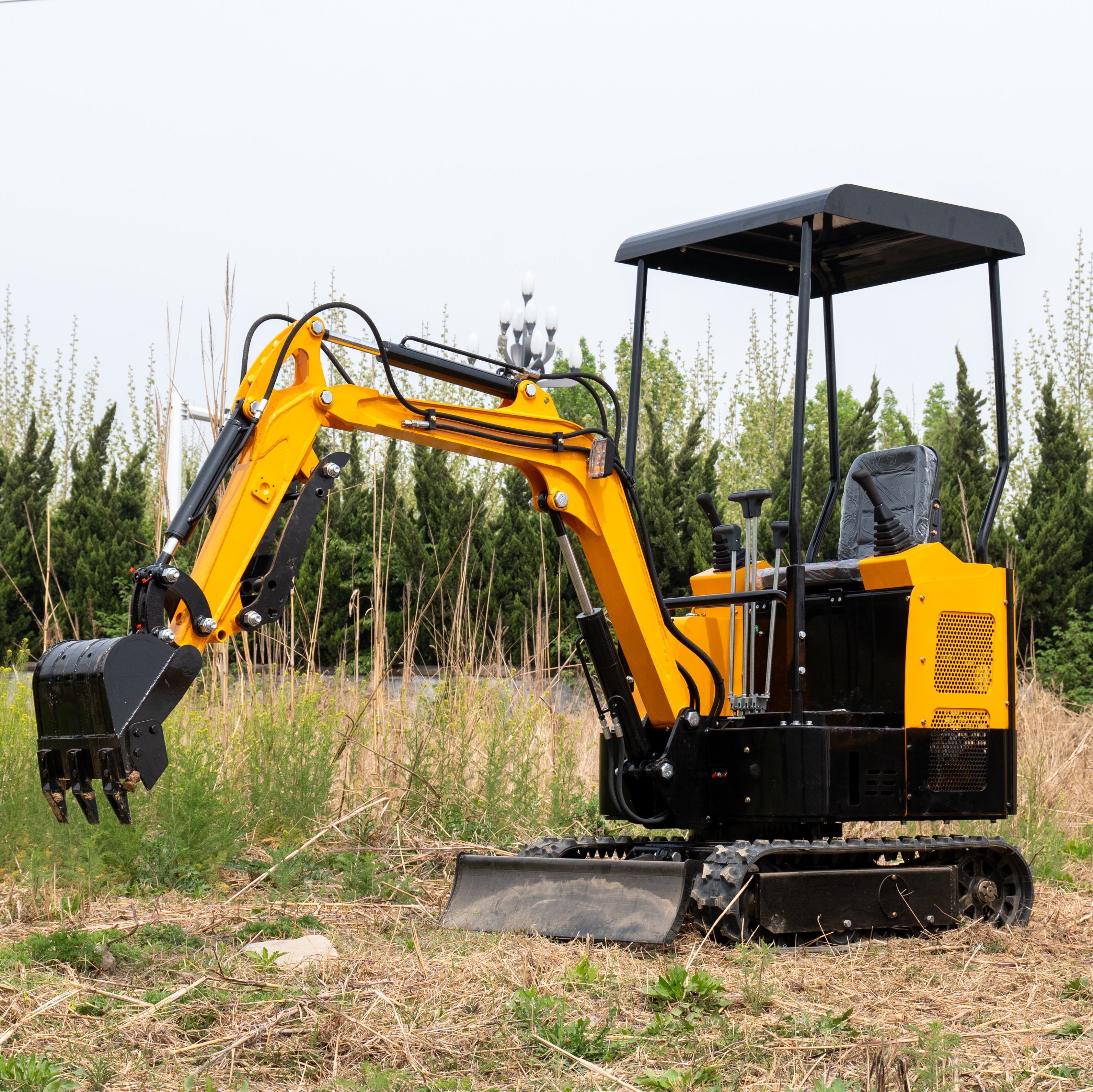 1.5-ton Mini Excavator for Sale, 13.5 HP B&S Engine