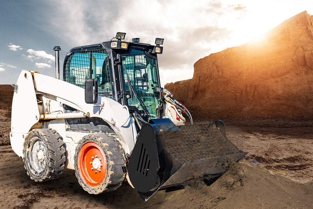 48' Concrete Mixing Bucket Skid Steer Attachment For Skid Steer Loader