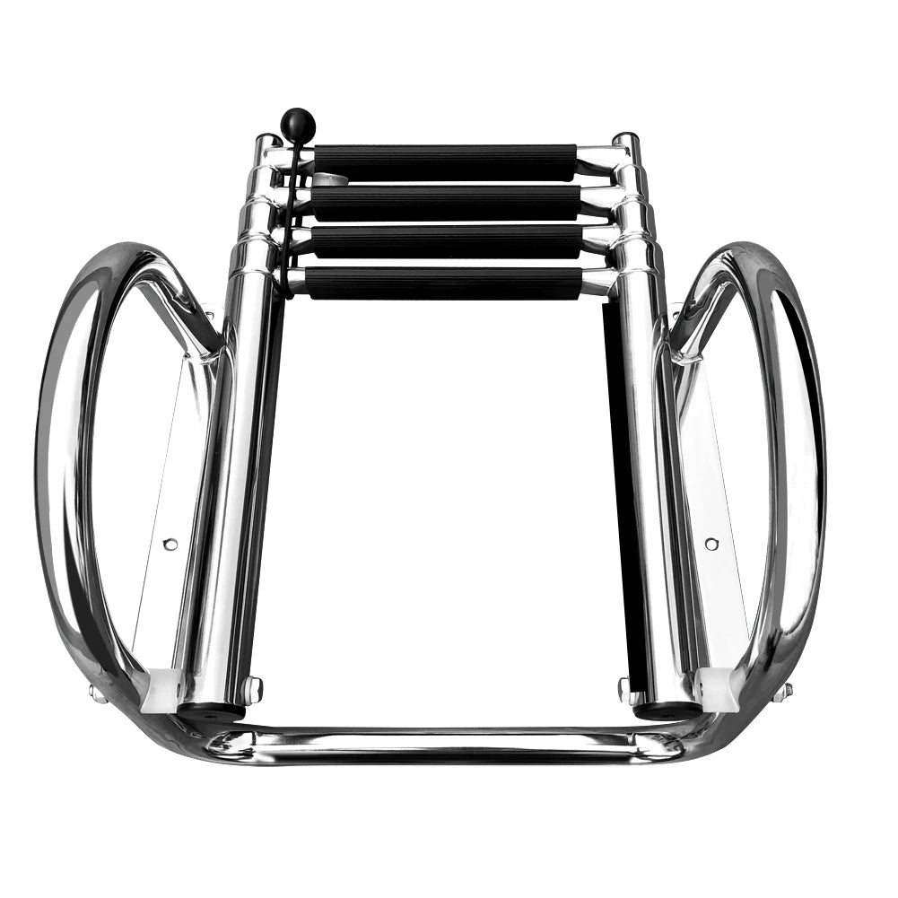 4-Step Folding Boat Boarding Ladder - Marine