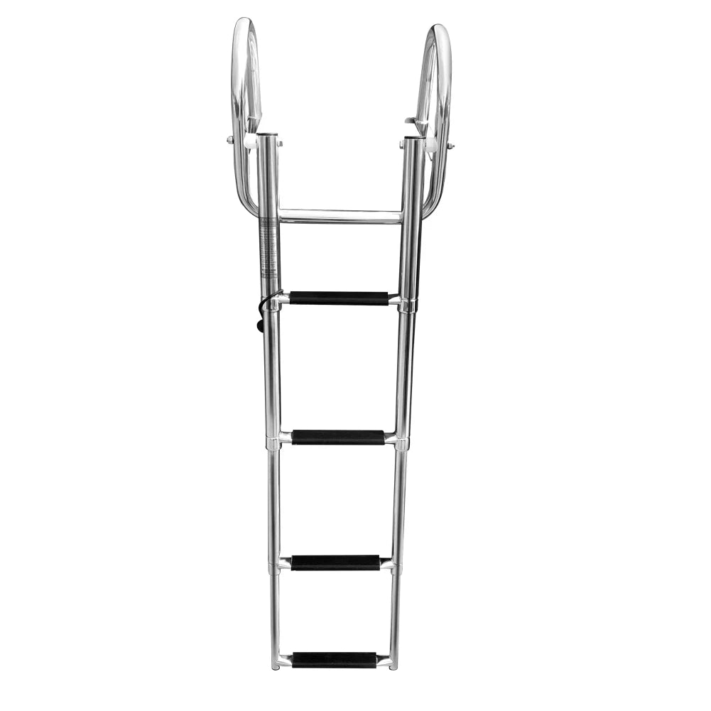 4-Step Folding Boat Boarding Ladder - Marine