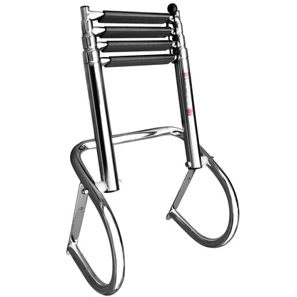 4-Step Folding Boat Boarding Ladder - Marine
