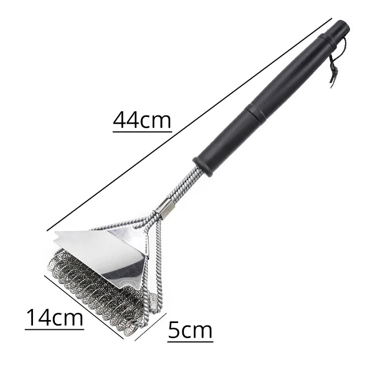 Grill Brush and Scraper, Best BBQ Cleaner, Perfect Tools for All Grill Types, Including Weber, Ideal Barbecue Accessories