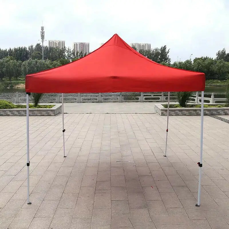 3X3M/2X2M Canopy Top Cover Replacement Four-Corner Tent Cloth Foldable Rainproof Patio Pavilion Replace Gazebo Canopy Top Cover