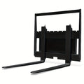 Hydraulic Side Shift Pallet Forks&Frame Attachment for Mini Skid Steer Loader